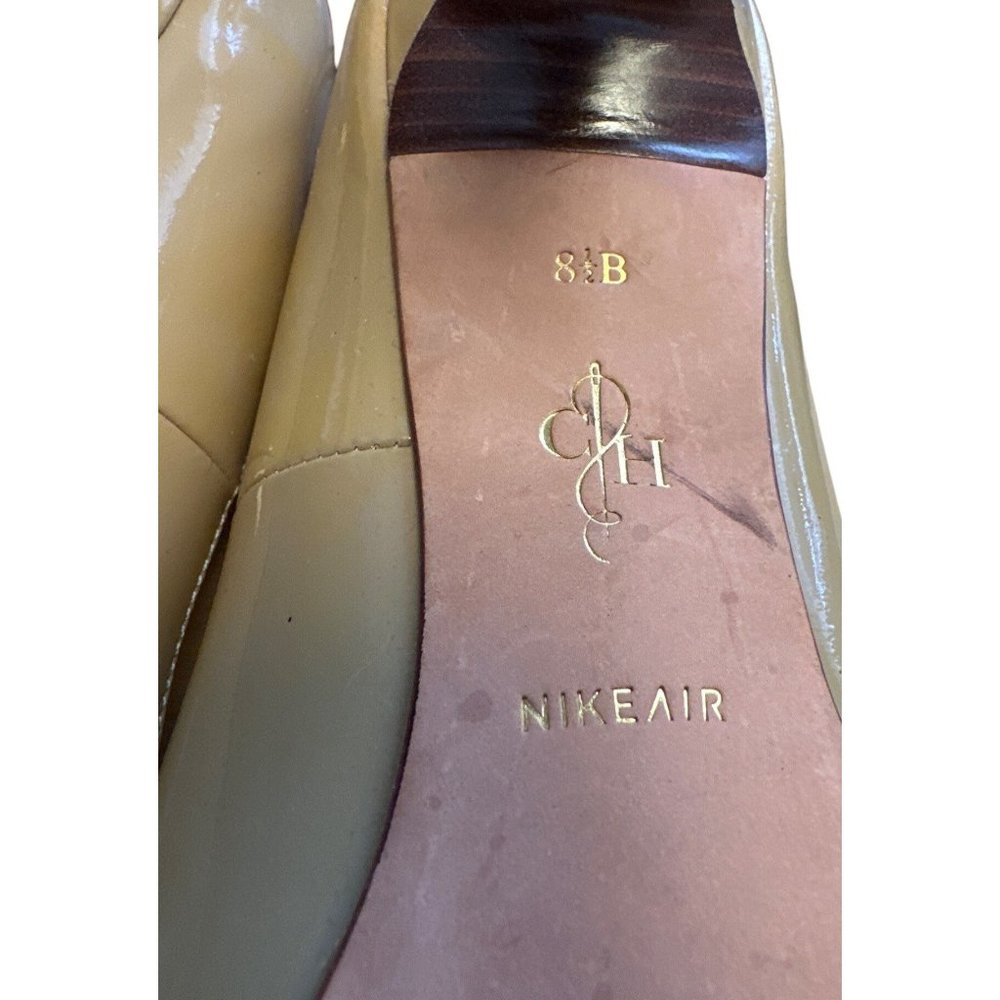 Cole Haan Women's Tan Patent Leather Heels Size 8 1/2 M - Picture 7 of 7